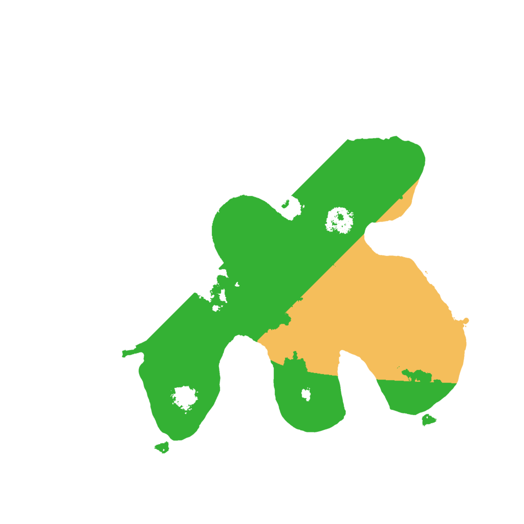 Biome Rust Map: Procedural Map, Size: 2000, Seed: 1854493111