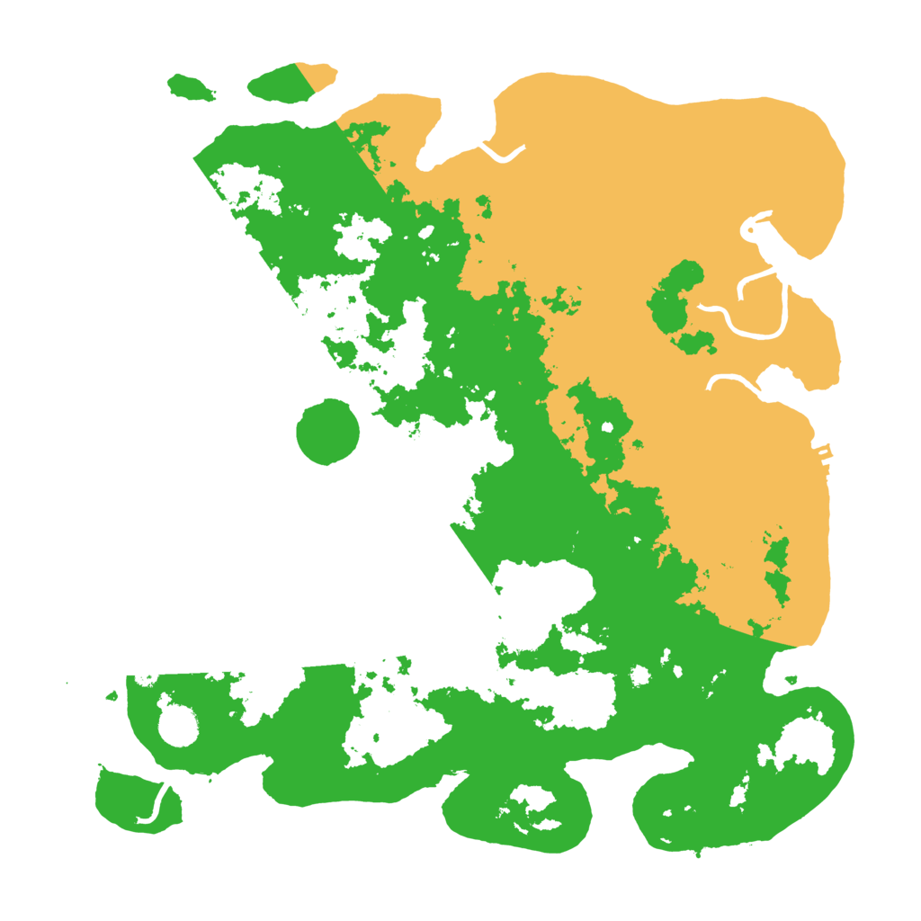 Biome Rust Map: Procedural Map, Size: 4100, Seed: 5374695
