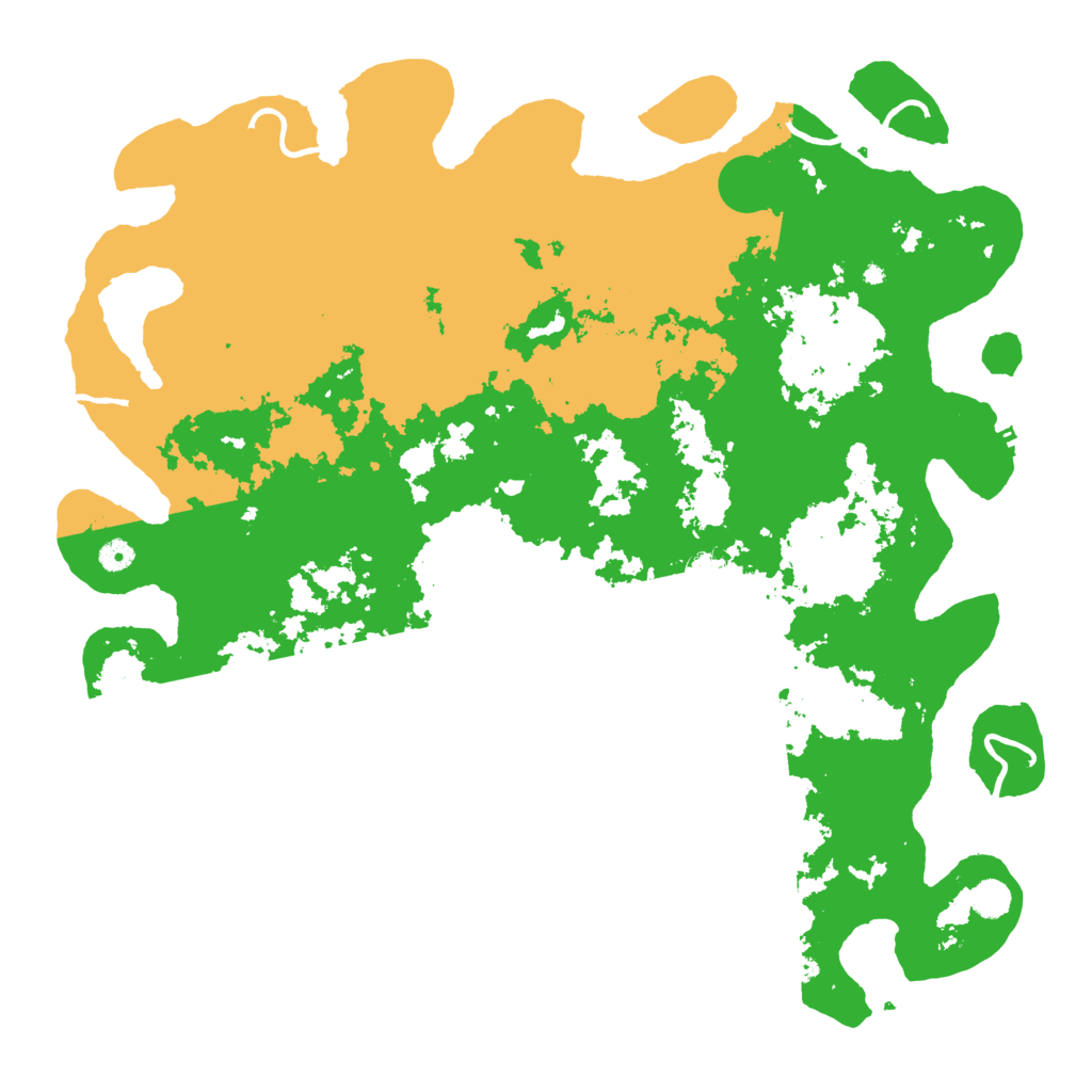 Biome Rust Map: Procedural Map, Size: 5000, Seed: 65972