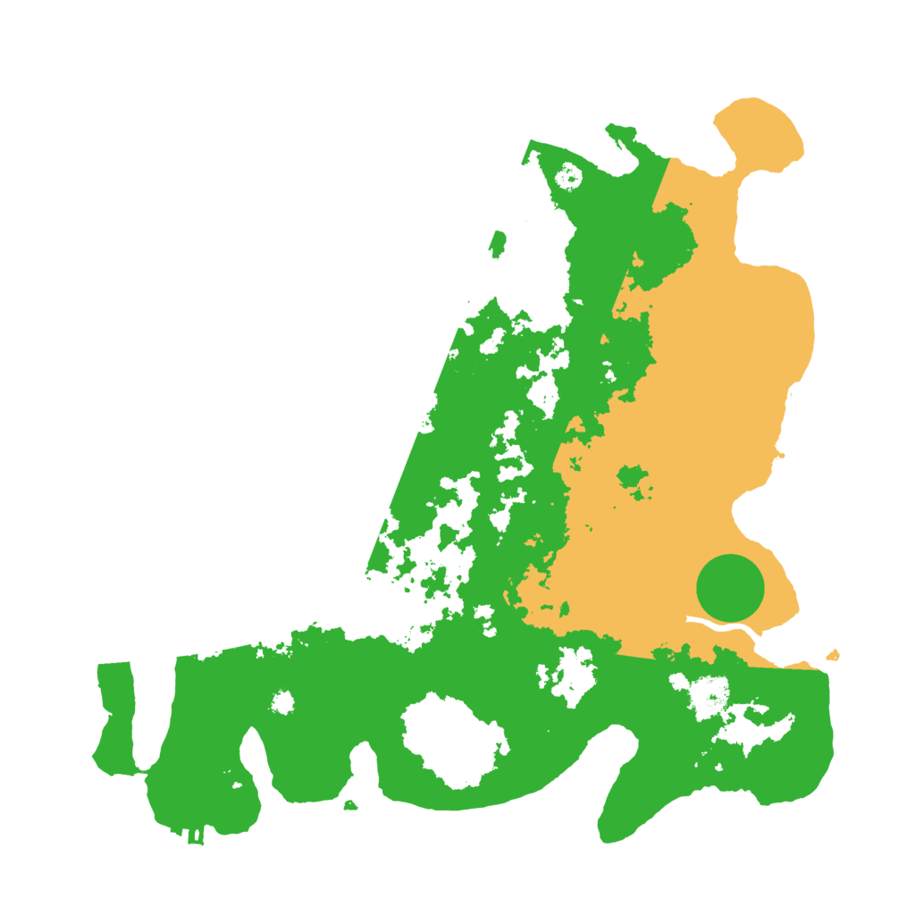 Biome Rust Map: Procedural Map, Size: 3550, Seed: 76227518