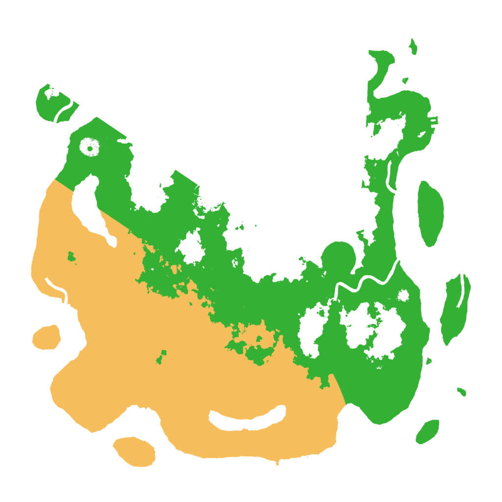 Biome Rust Map: Procedural Map, Size: 3900, Seed: 48226432