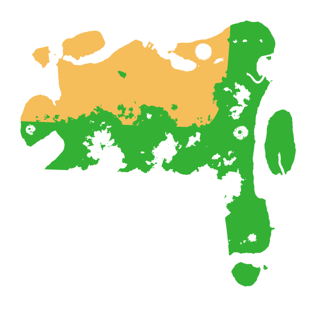 Biome Rust Map: Procedural Map, Size: 3400, Seed: 31884130