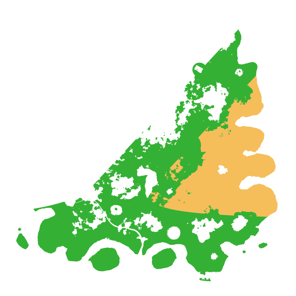 Biome Rust Map: Procedural Map, Size: 4000, Seed: 83945612
