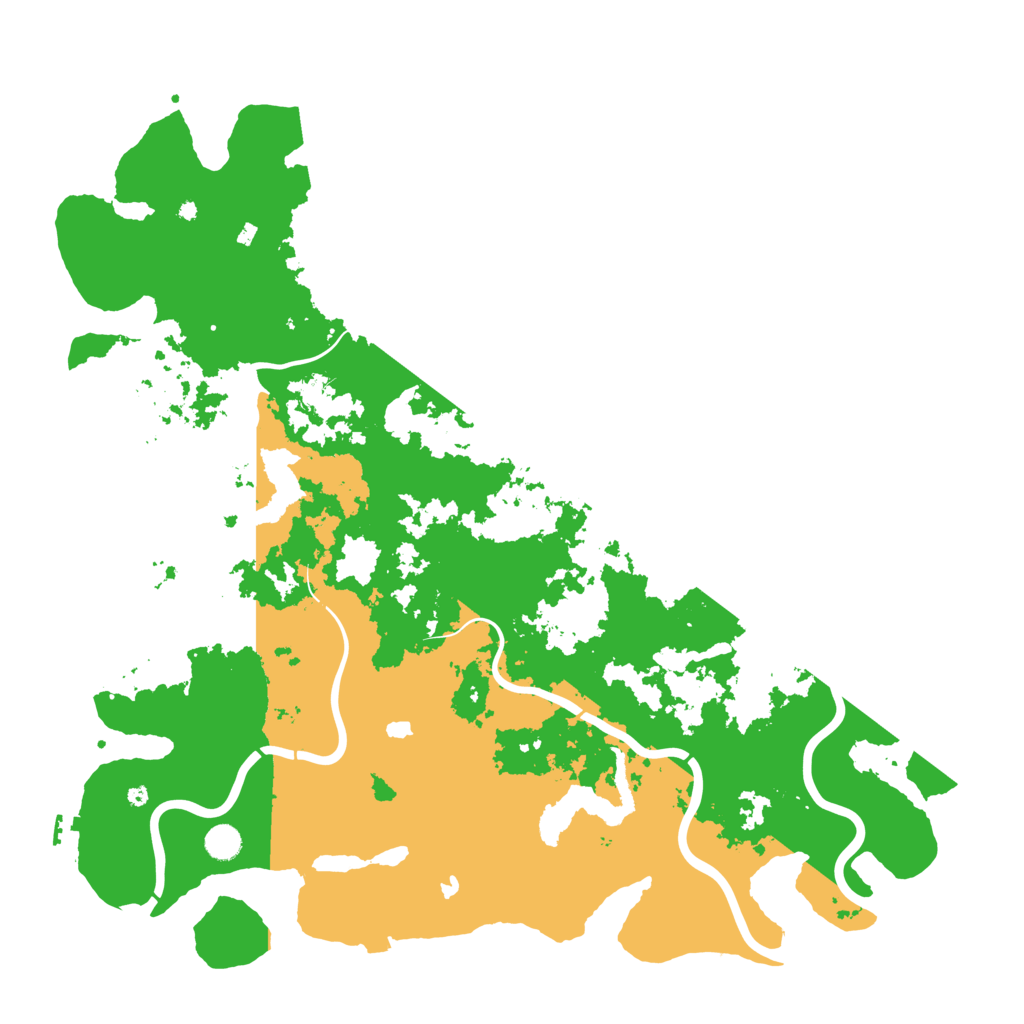 Biome Rust Map: Procedural Map, Size: 5000, Seed: 498977170