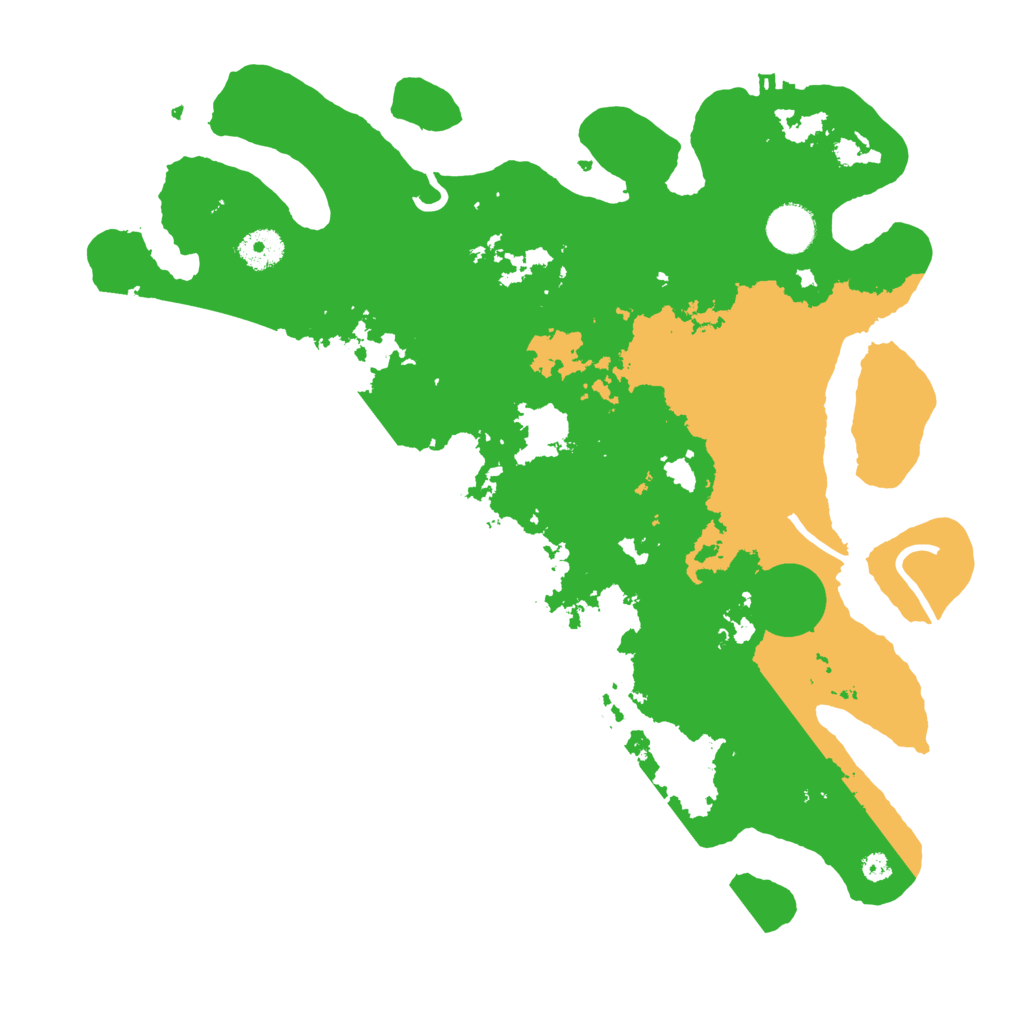 Biome Rust Map: Procedural Map, Size: 3700, Seed: 17871276