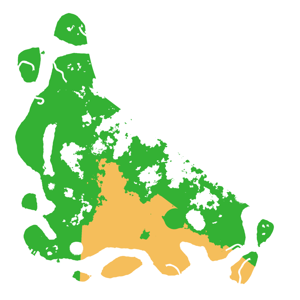 Biome Rust Map: Procedural Map, Size: 4000, Seed: 88855125