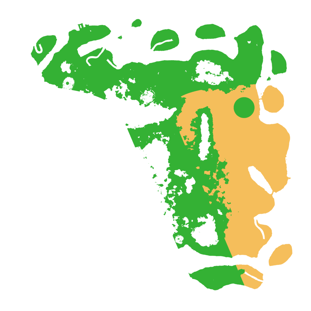 Biome Rust Map: Procedural Map, Size: 3950, Seed: 39542177