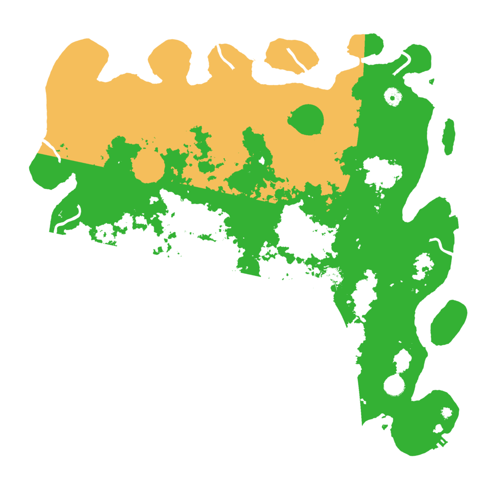 Biome Rust Map: Procedural Map, Size: 4250, Seed: 9858039