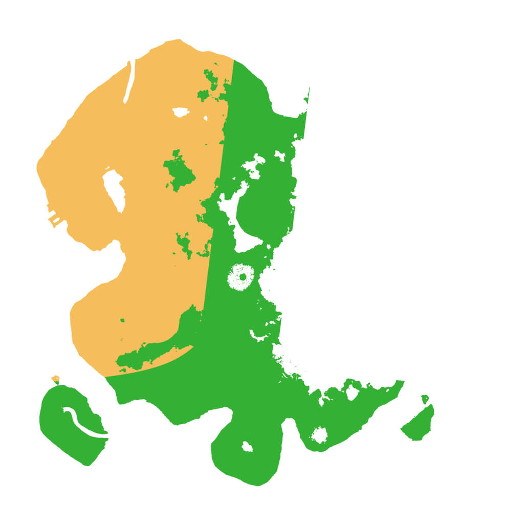 Biome Rust Map: Procedural Map, Size: 3000, Seed: 304729698
