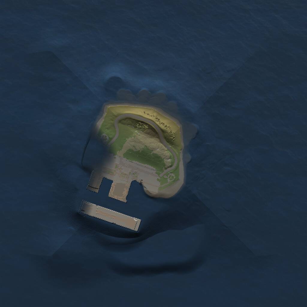 Rust Map: Procedural Map, Size: 1000, Seed: 1887919195, 2 Monuments