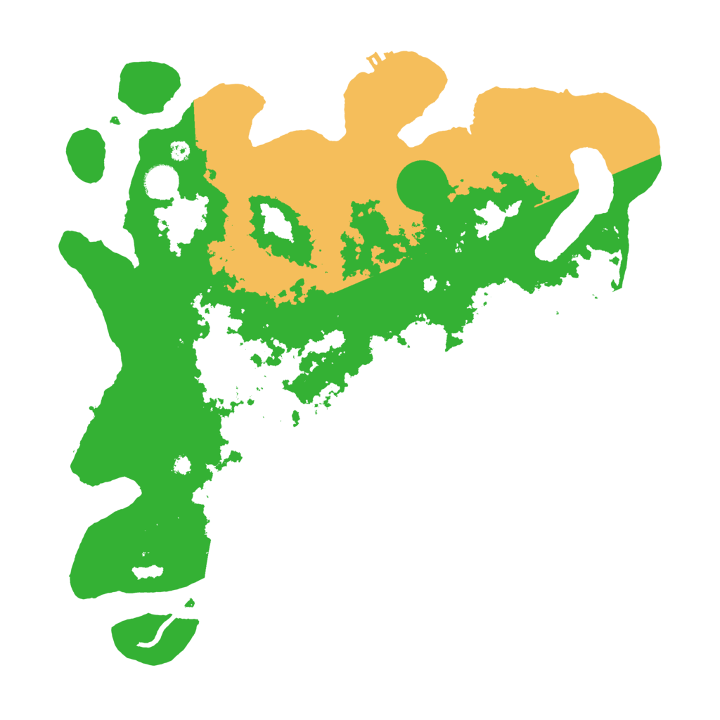 Biome Rust Map: Procedural Map, Size: 3700, Seed: 648250