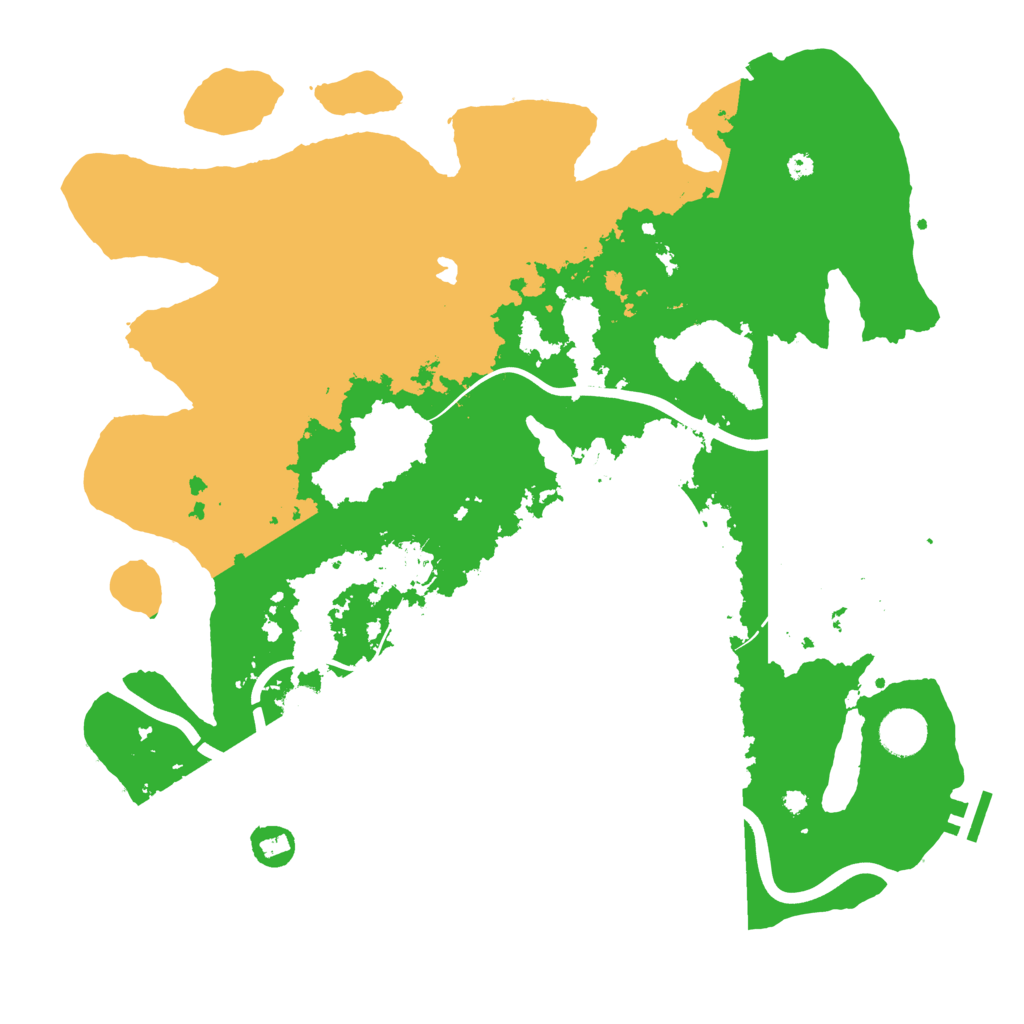 Biome Rust Map: Procedural Map, Size: 4000, Seed: 456360266