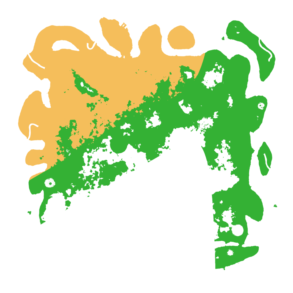 Biome Rust Map: Procedural Map, Size: 4500, Seed: 2031483378
