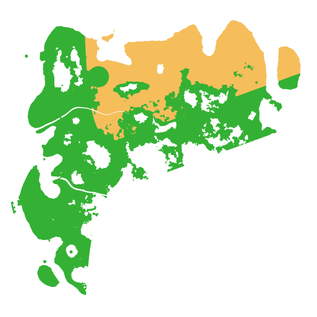 Biome Rust Map: Procedural Map, Size: 4000, Seed: 1851142897