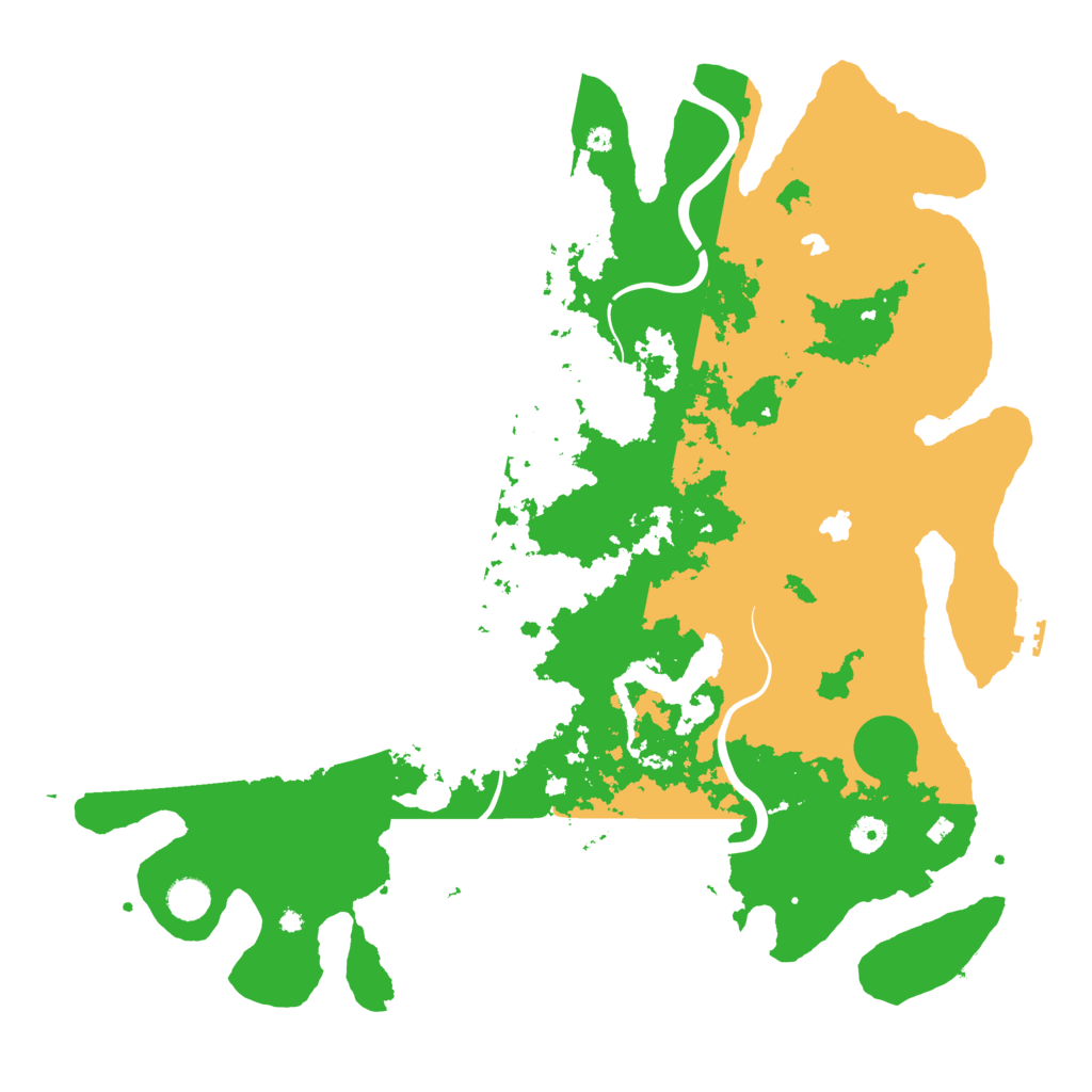 Biome Rust Map: Procedural Map, Size: 4500, Seed: 912131655