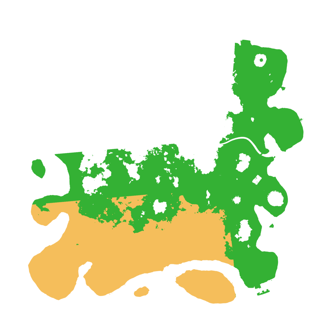 Biome Rust Map: Procedural Map, Size: 3800, Seed: 12390499