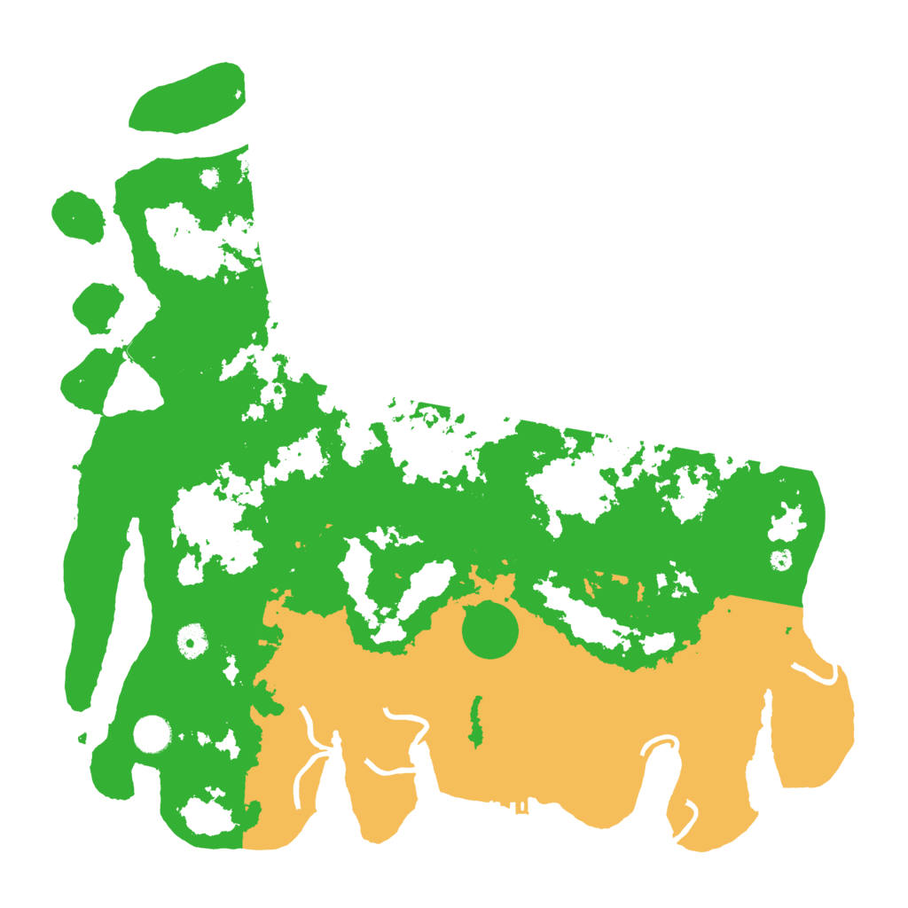 Biome Rust Map: Procedural Map, Size: 4250, Seed: 667251