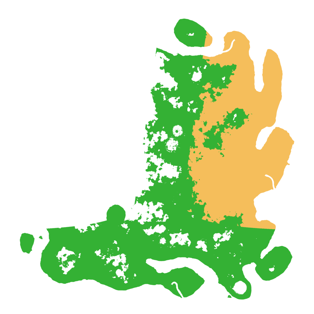 Biome Rust Map: Procedural Map, Size: 4400, Seed: 98360078