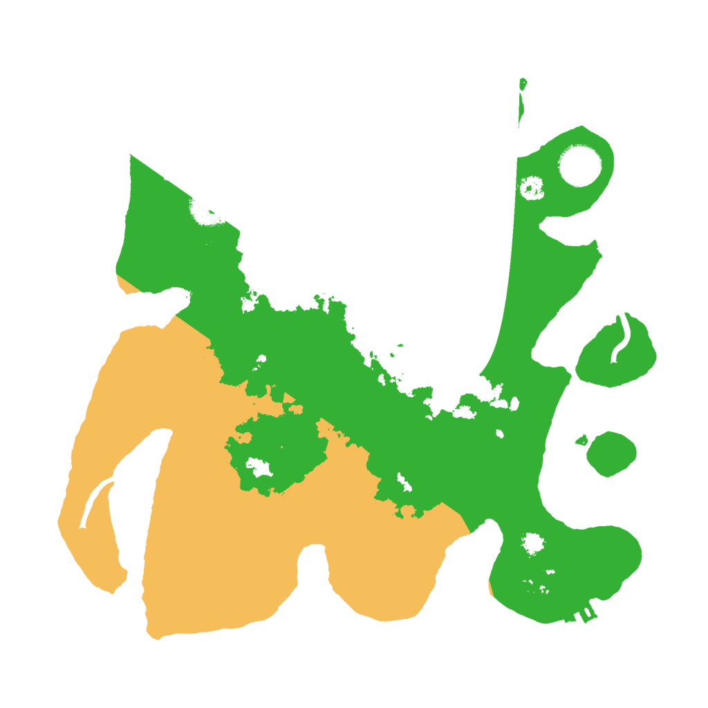 Biome Rust Map: Procedural Map, Size: 3000, Seed: 45327