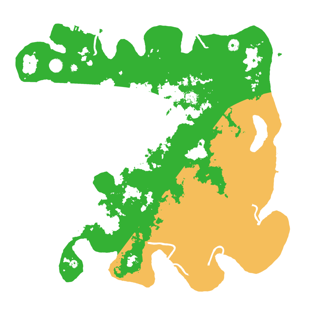 Biome Rust Map: Procedural Map, Size: 4000, Seed: 17526983
