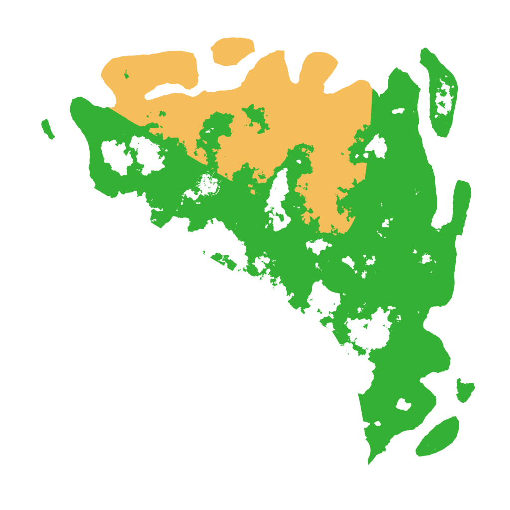 Biome Rust Map: Barren, Size: 4300, Seed: 58084224