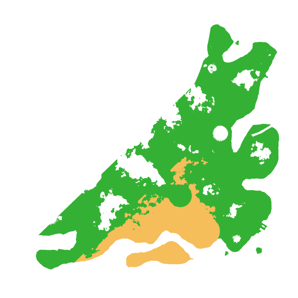 Biome Rust Map: Procedural Map, Size: 3500, Seed: 1119140395