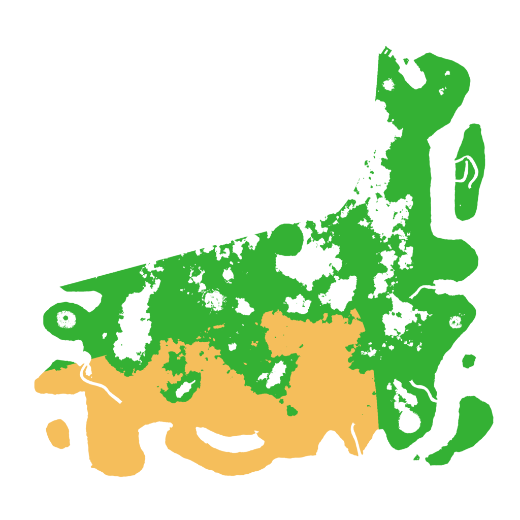 Biome Rust Map: Procedural Map, Size: 4250, Seed: 55788320