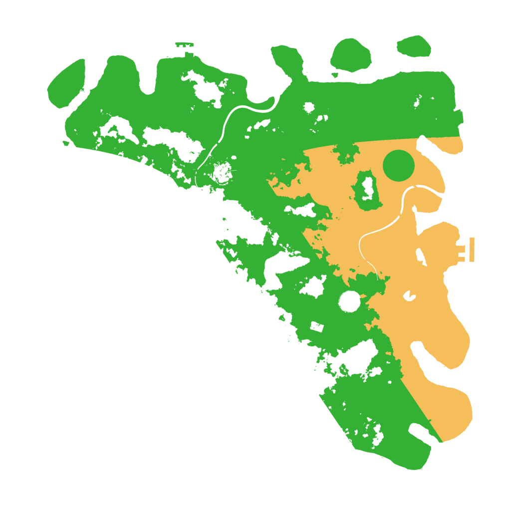 Biome Rust Map: Procedural Map, Size: 4250, Seed: 1760877