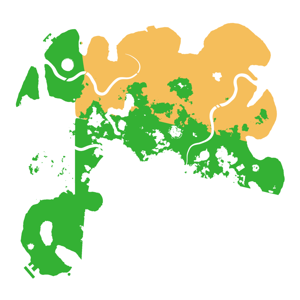 Biome Rust Map: Procedural Map, Size: 4250, Seed: 51675674