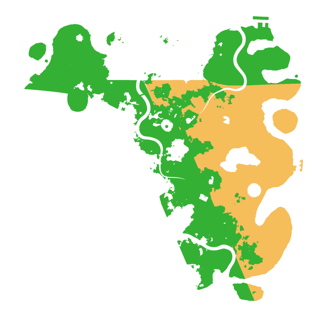 Biome Rust Map: Procedural Map, Size: 4100, Seed: 37878901