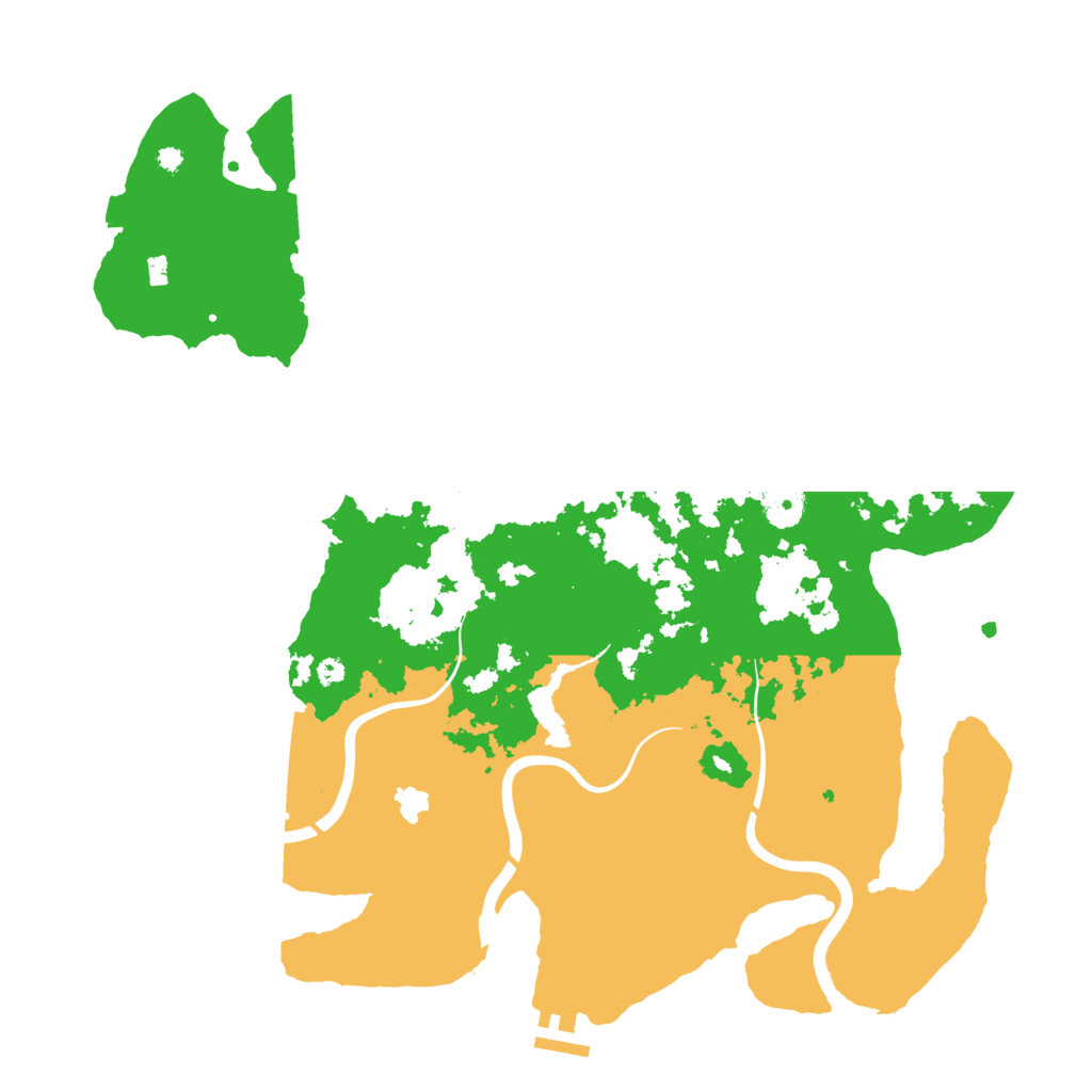 Biome Rust Map: Procedural Map, Size: 4000, Seed: 94734456