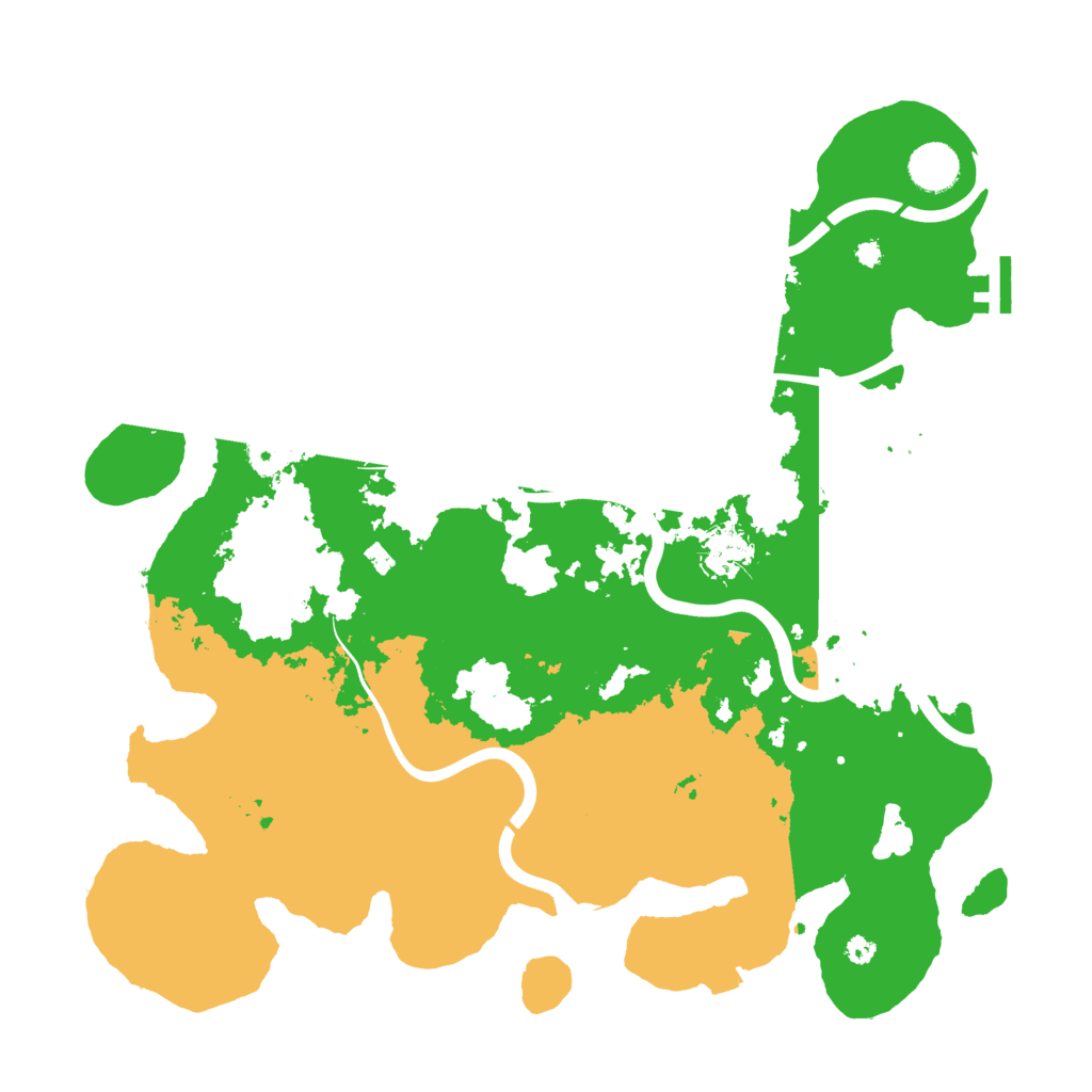 Biome Rust Map: Procedural Map, Size: 3850, Seed: 2972082