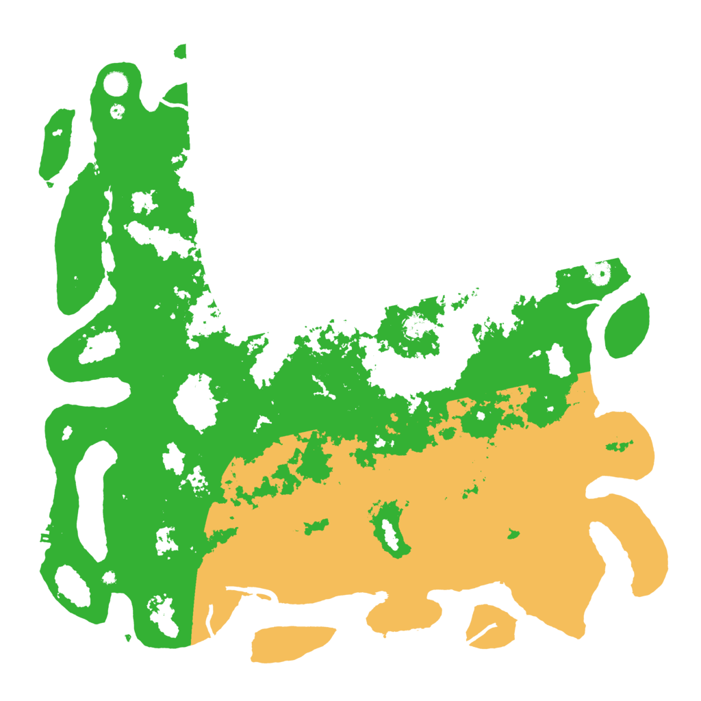 Biome Rust Map: Procedural Map, Size: 5000, Seed: 751348926