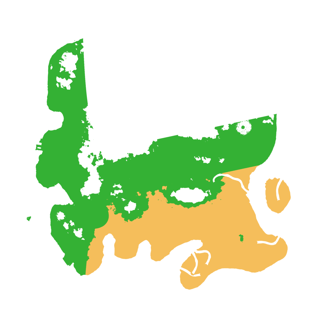 Biome Rust Map: Procedural Map, Size: 3400, Seed: 84951395
