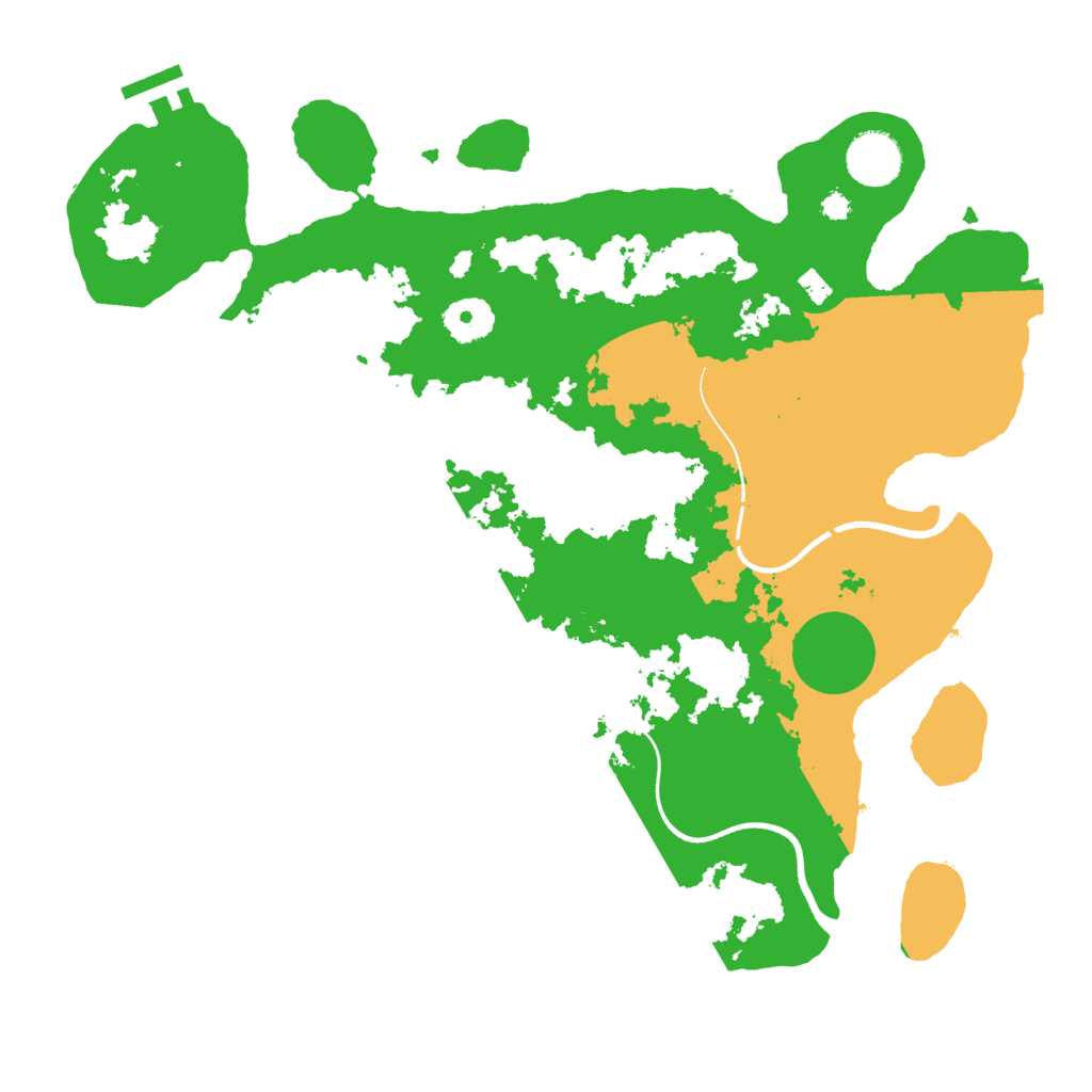 Biome Rust Map: Procedural Map, Size: 3500, Seed: 1116832031