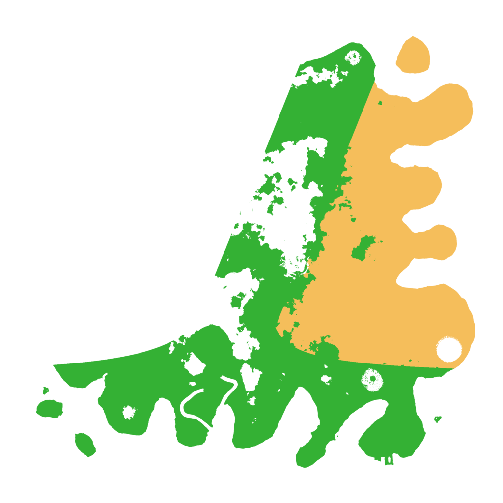 Biome Rust Map: Procedural Map, Size: 3550, Seed: 1992854912
