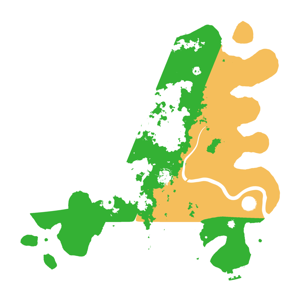 Biome Rust Map: Procedural Map, Size: 3550, Seed: 1992854912