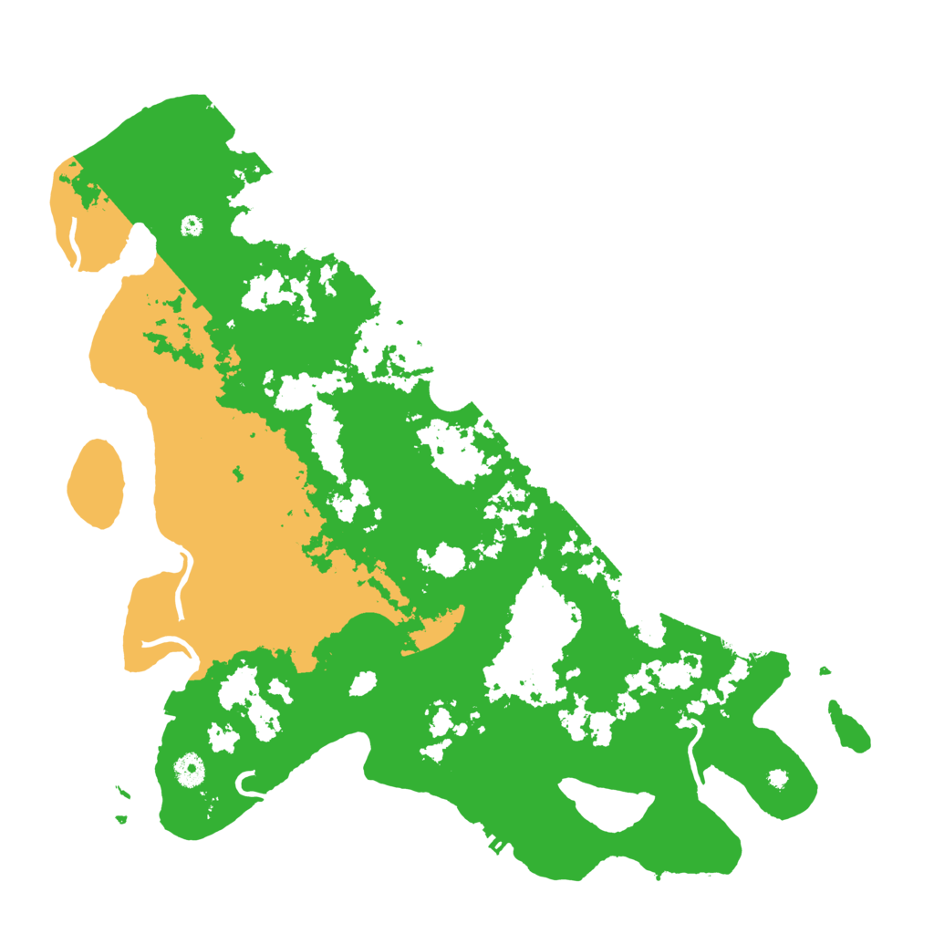 Biome Rust Map: Procedural Map, Size: 4350, Seed: 4800
