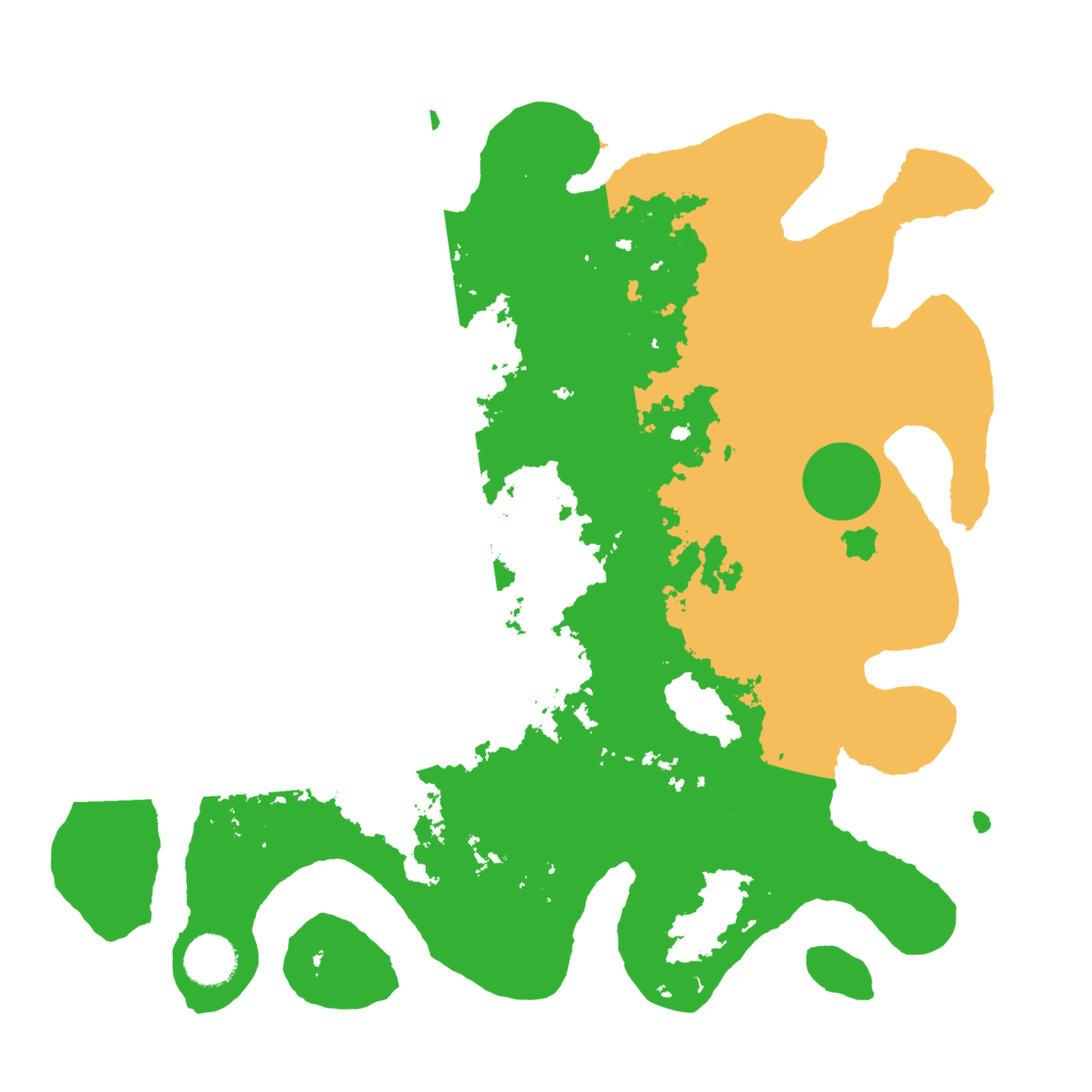 Biome Rust Map: Barren, Size: 3700, Seed: 28506076