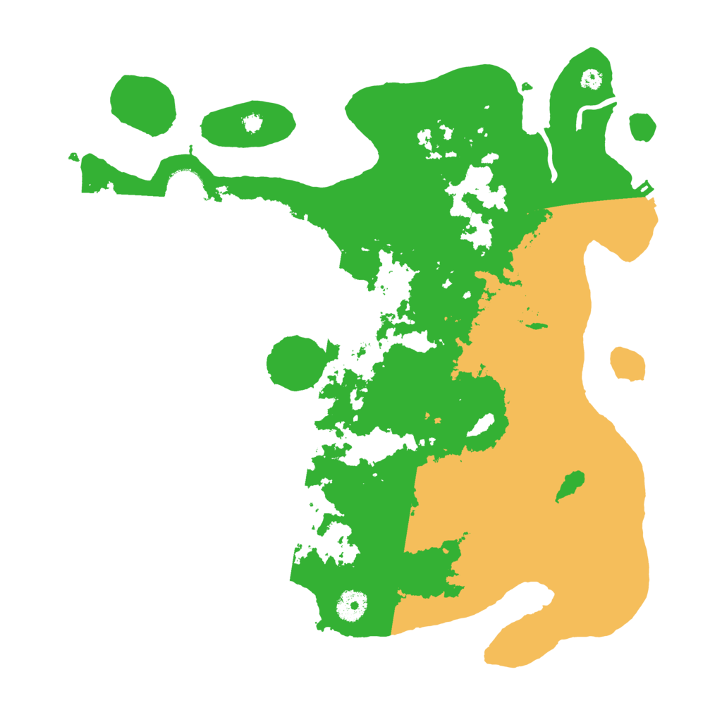 Biome Rust Map: Procedural Map, Size: 3550, Seed: 916960698
