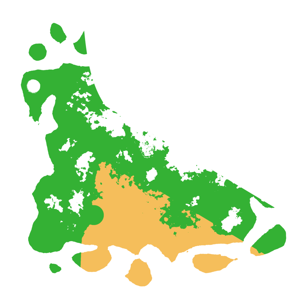 Biome Rust Map: Barren, Size: 4000, Seed: 9639496