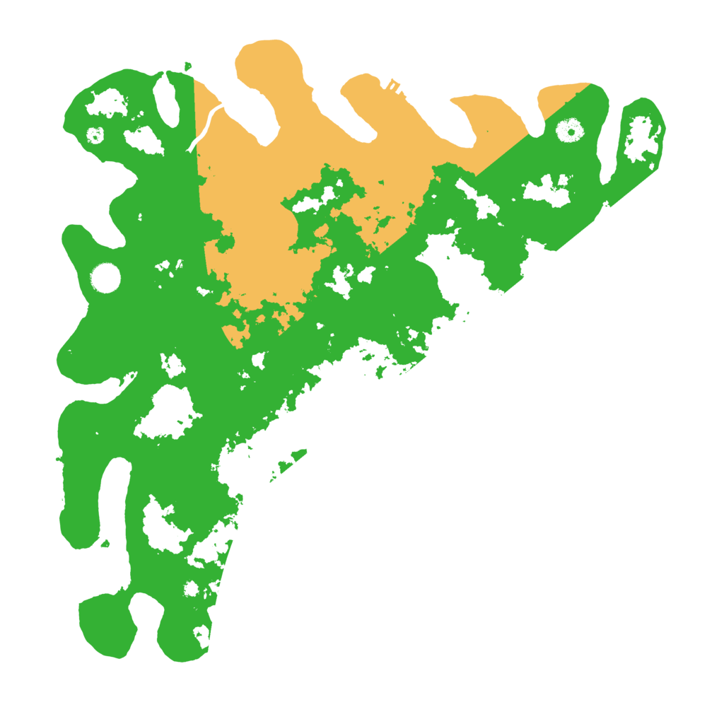 Biome Rust Map: Procedural Map, Size: 4250, Seed: 71376423