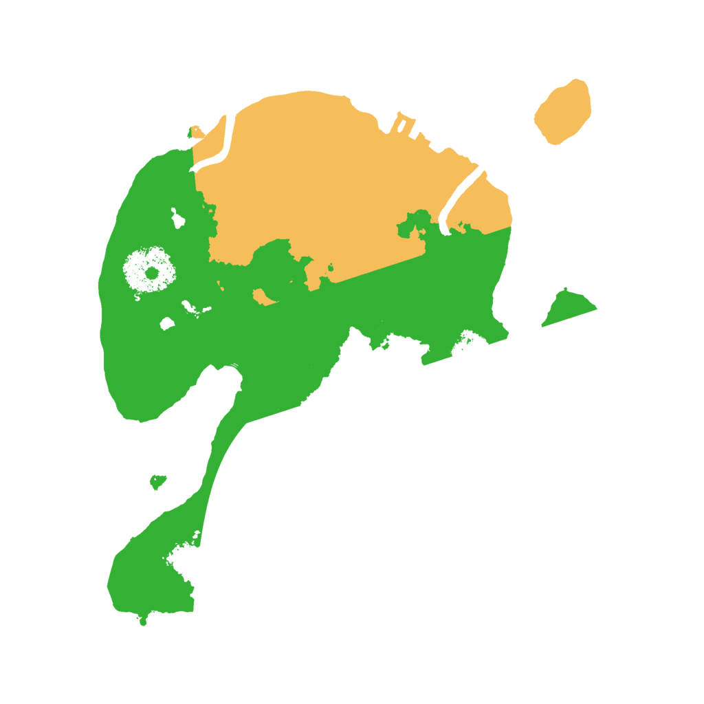 Biome Rust Map: Procedural Map, Size: 2200, Seed: 429862670