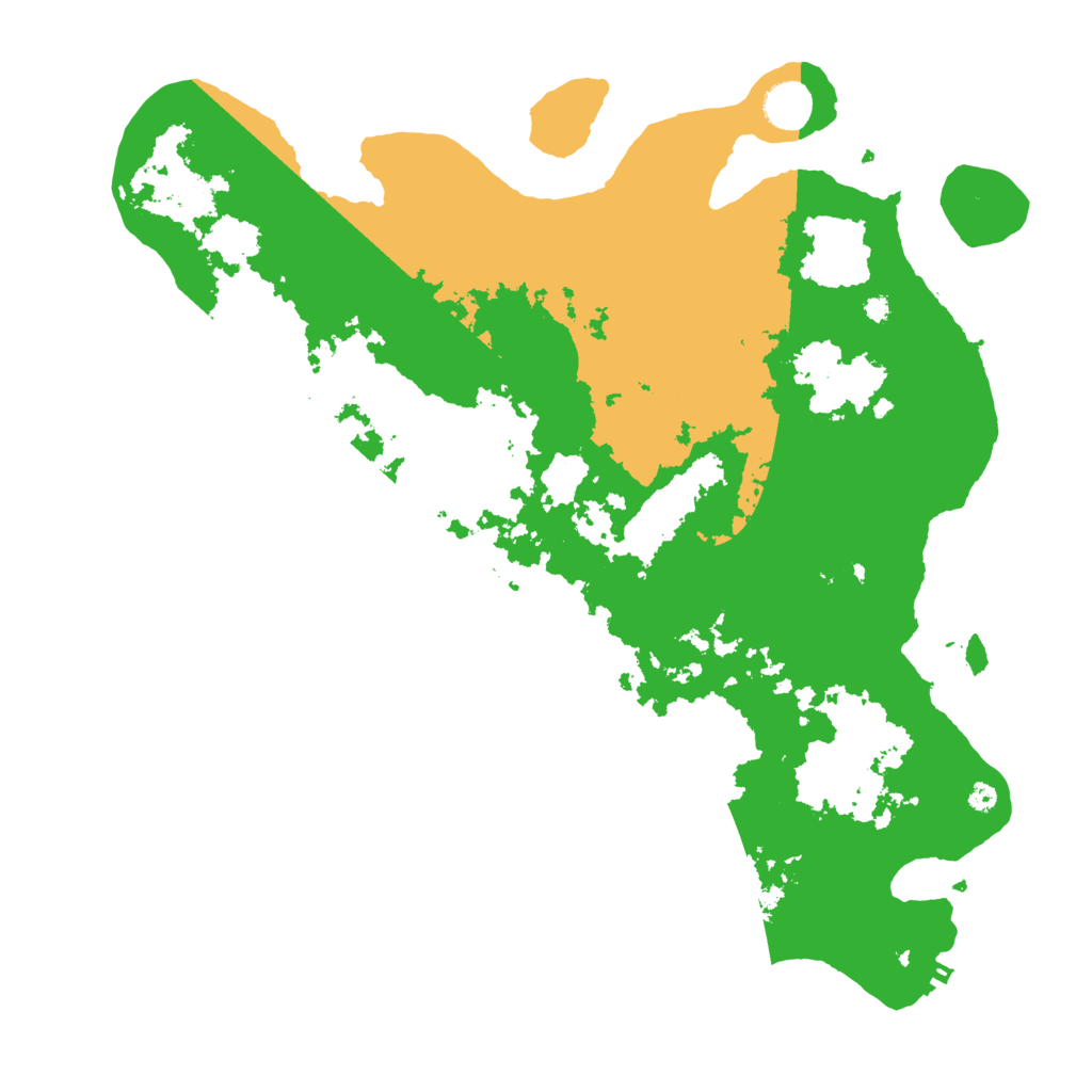 Biome Rust Map: Procedural Map, Size: 4000, Seed: 59509588