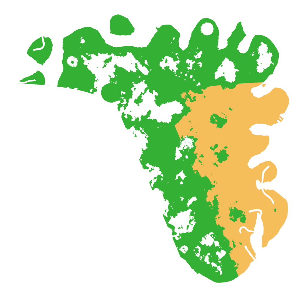 Biome Rust Map: Procedural Map, Size: 4250, Seed: 66822866