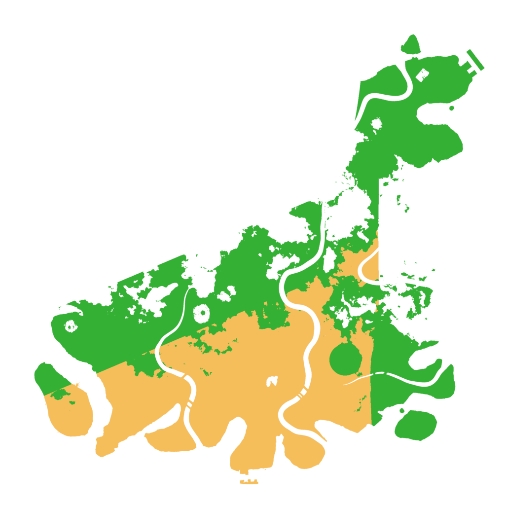 Biome Rust Map: Procedural Map, Size: 4250, Seed: 20965