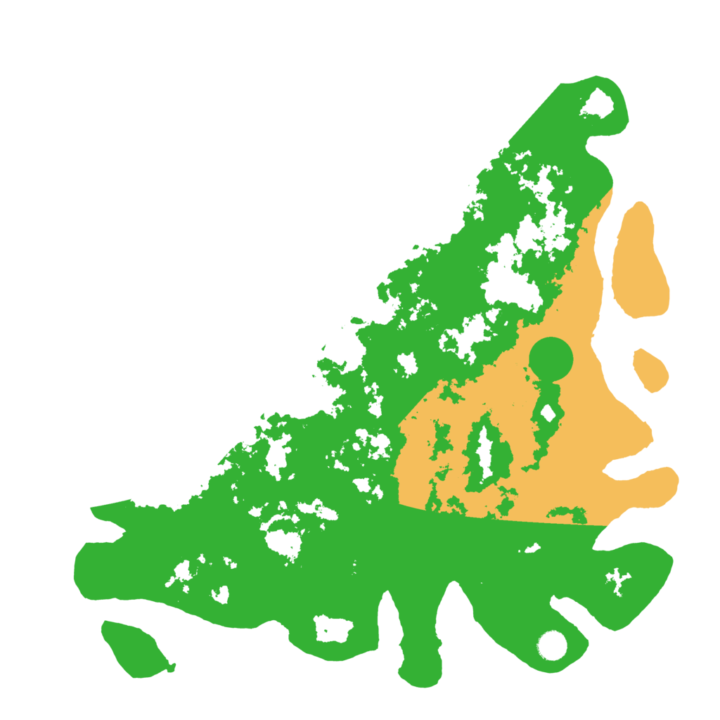 Biome Rust Map: Barren, Size: 4300, Seed: 10575283