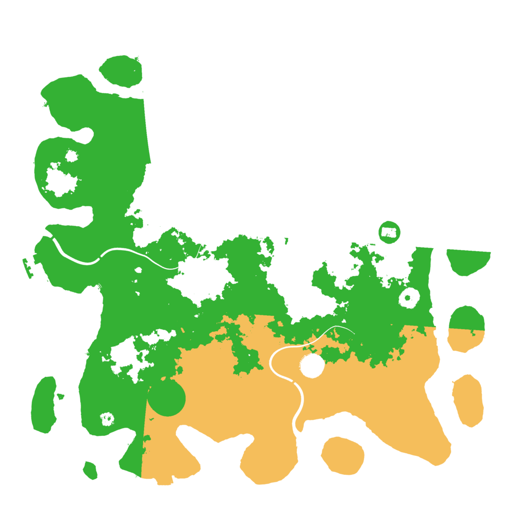 Biome Rust Map: Procedural Map, Size: 3850, Seed: 3492246
