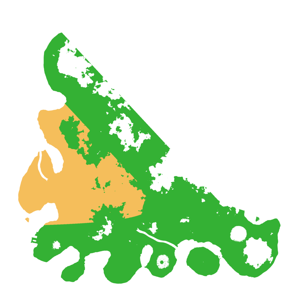 Biome Rust Map: Procedural Map, Size: 3500, Seed: 90267921