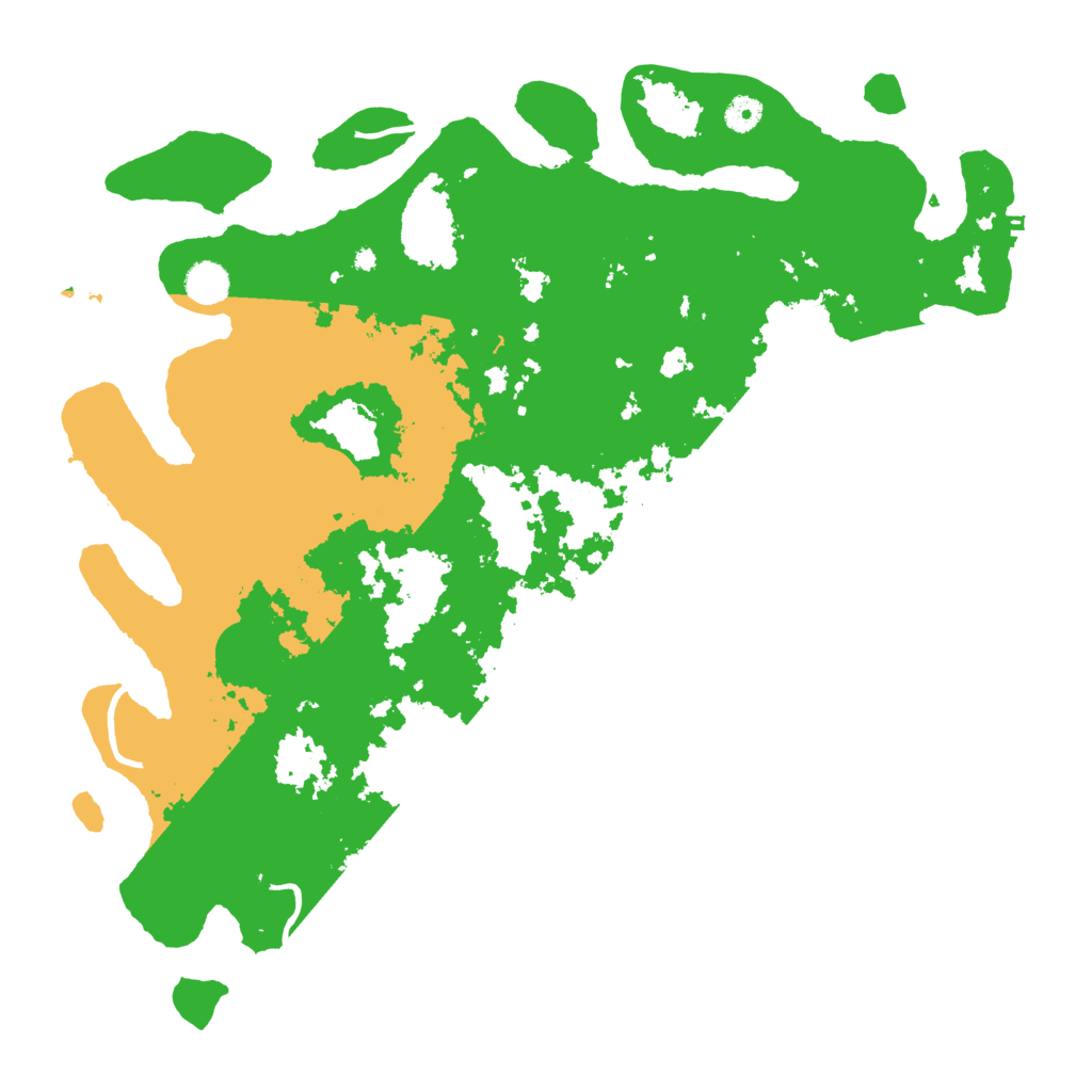 Biome Rust Map: Procedural Map, Size: 4500, Seed: 20857944